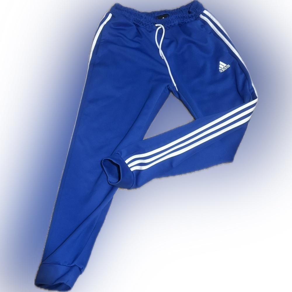 Adidas Women Blue Track Pants